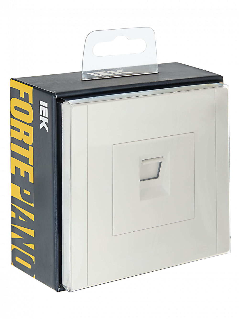 FORTE&PIANO Розетка компьютерная RJ45 кат.6 FP231 белый IEK