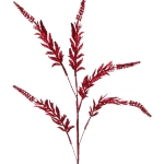 Ветка декоративная «Зимняя свежесть» 70 см, Рубин