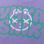 Футболка Ymkashix Logo Face фиолетовая