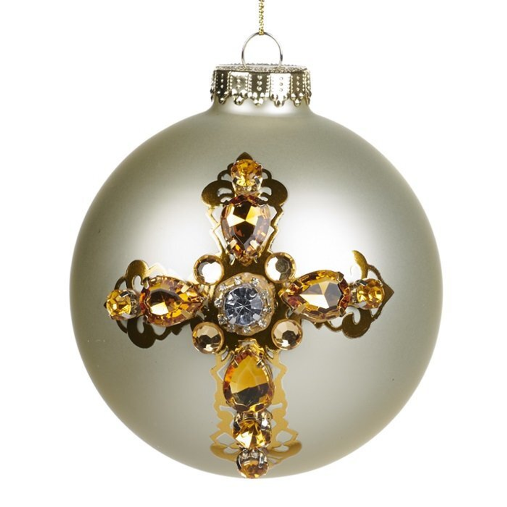 Елочная игрушка 30см Goodwill M&amp;G золотая