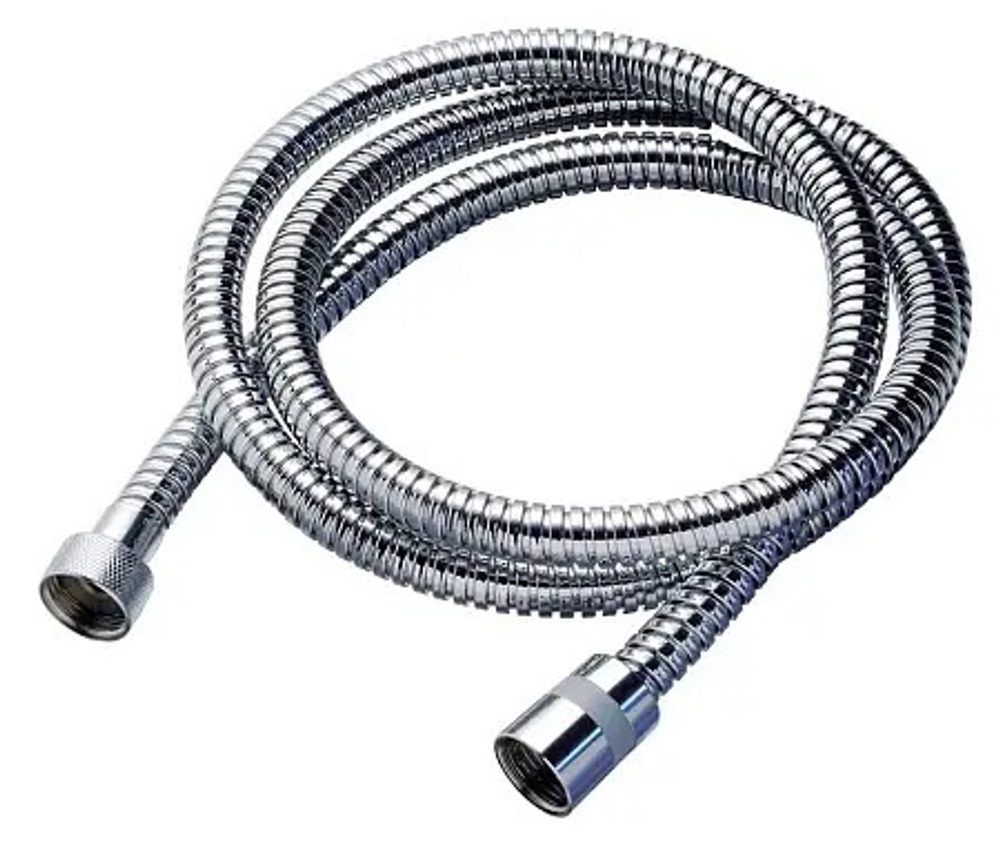 Bossini шланг душевой в стандартной двойной оплетке 1,25 м, цвет хром