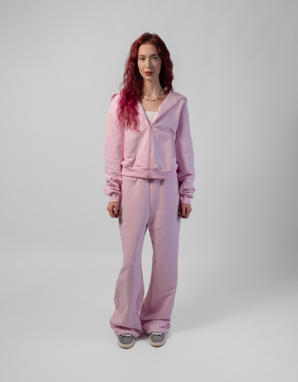 Зип-худи Pink Code