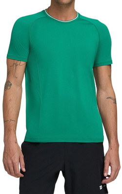 Теннисная футболка Wilson Team Seamless Crew T-Shirt - courtside green