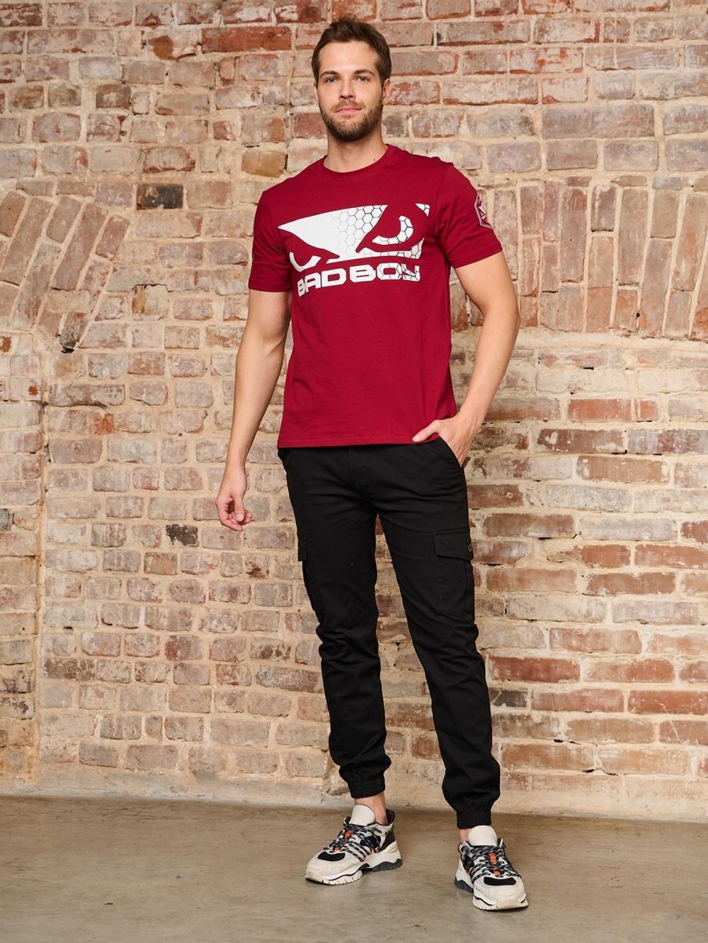 Футболка Bad Boy Prime Walkout 2.0 T-shirt темно-красный