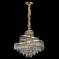 Citilux NAIAD CL315152 Люстра хрустальная подвесная Золото