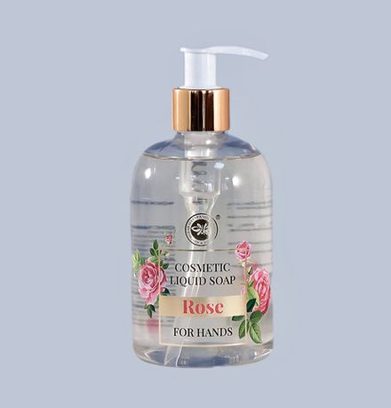 Парфюмированное косметическое мыло "Роза"