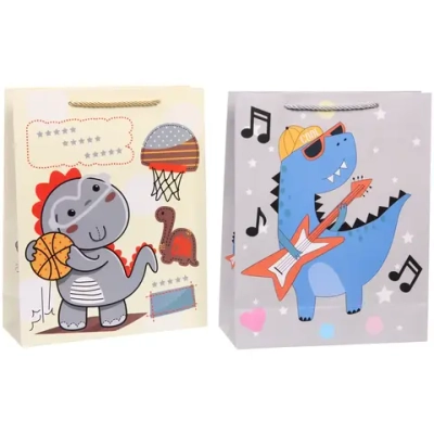 Пакет подарочный «Весёлая игра» 26*32*10 см, микс