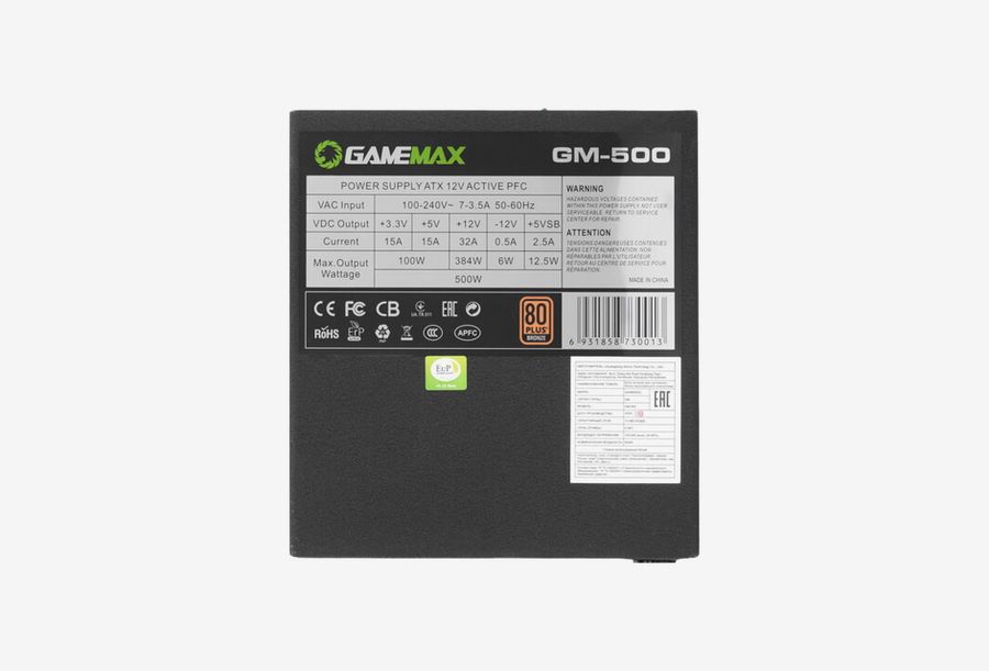 GameMax GM-500_0426709110335