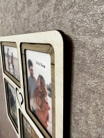 Фоторамка "LOVE" на 4 фото 10х15см