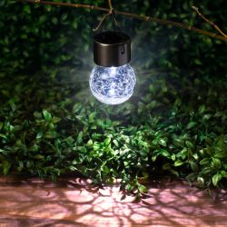 Светильник уличный ЭРА ERASF22-32 подвесной на солнечной батарее Лампочка | Садовые декоративные светильники