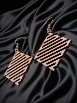 Серьги Геометрия