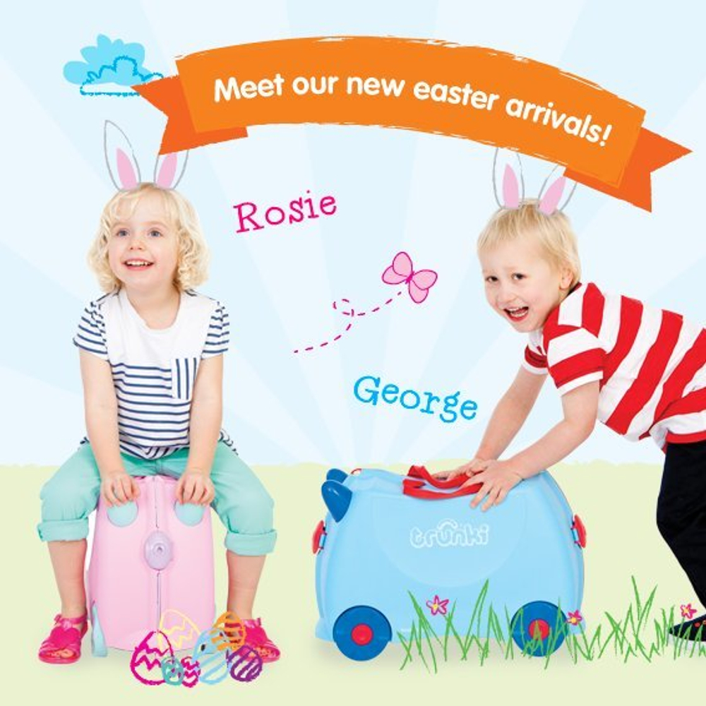 Чемодан на колесиках Trunki George