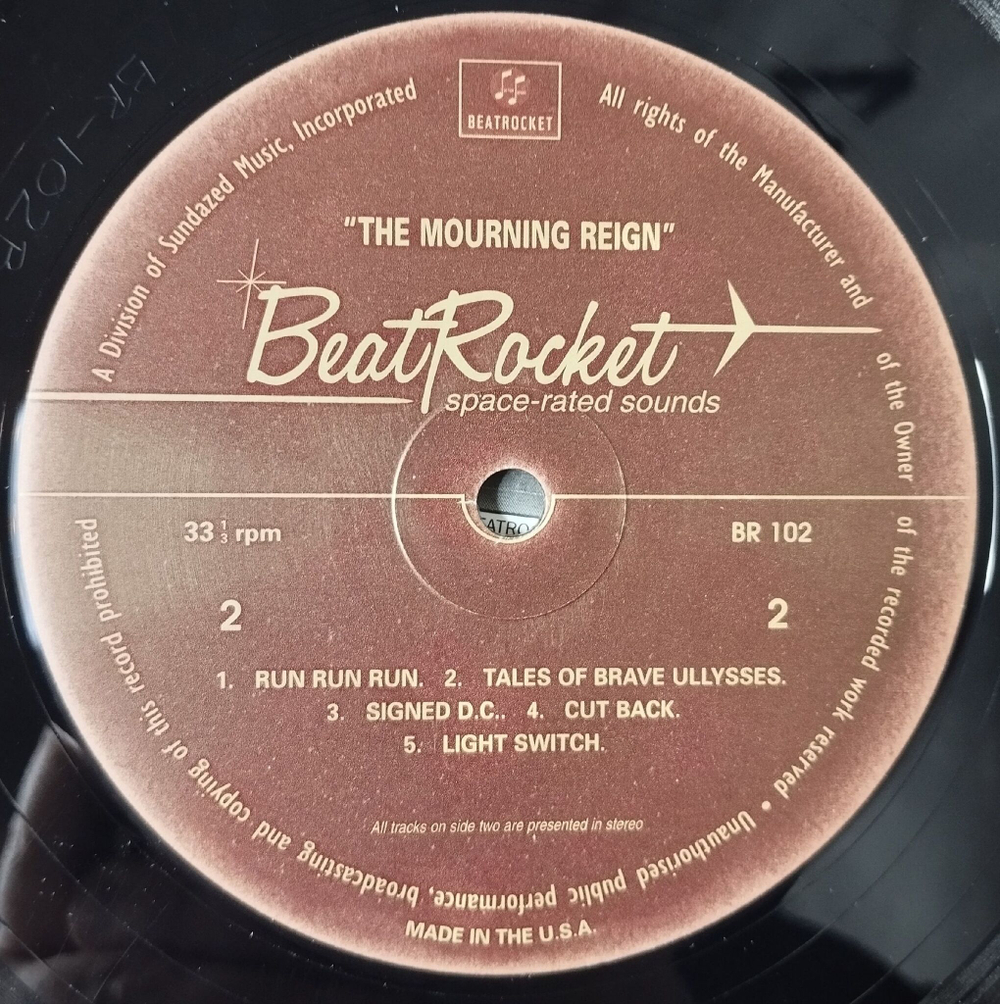 Винтажная виниловая пластинка LP The Mourning Reign Satisfaction Guaranteed (USA 2013)