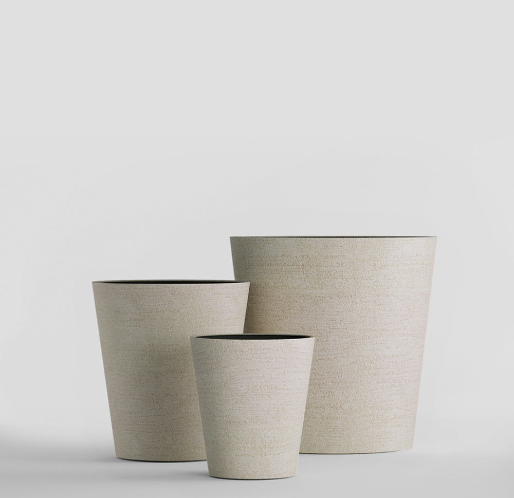 Кашпо, коллекция Surface, форма CRATER