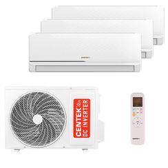 Мультисплит система на 3 комнаты Centek CT-66AMWM-H07/4R3B(FX) x 3 / CT-66AM3-H21/4DR3C