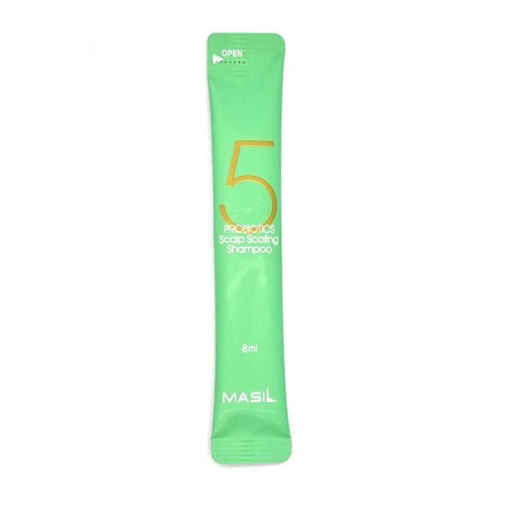 Шампунь глубокоочищающий с пробиотиками MASIL 5 Probiotics Scalp Scaling Shampoo 8 ml