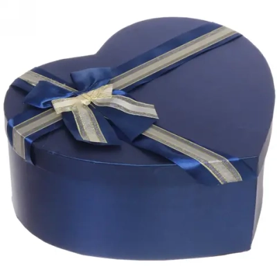 Коробка подарочная «Момент», цвет синий, 27*23*11.7 см