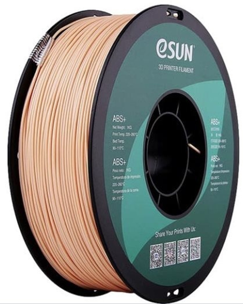 Пластик для 3D-печати ESUN ABS+ 1.75mm 3D Filament Skin бежевый