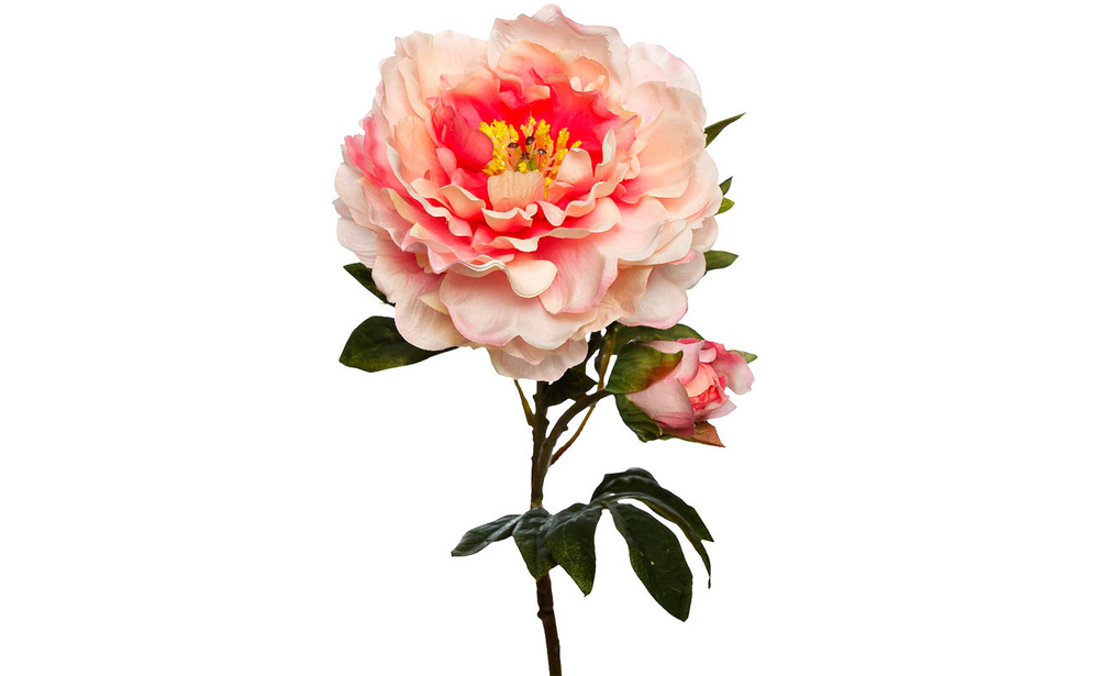 Искусственный цветок Пион нежно-розовый 67см Garda Decor 9F28071H-4820