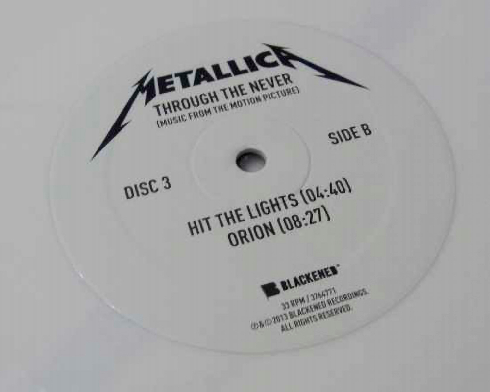 Metallica / Through The Never (Music From The Motion Picture) (Coloured Vinyl)(3LP)