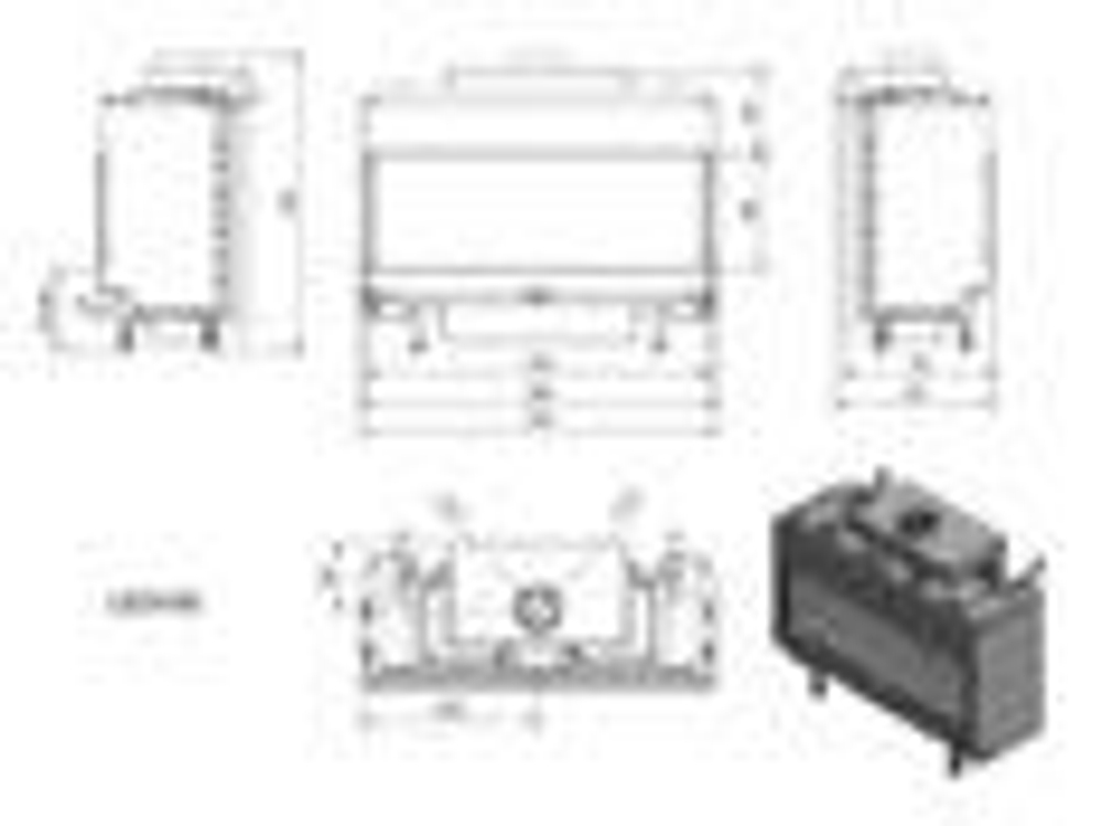 Газовая топка Kratki Leo/100/LPG 9,2 кВт