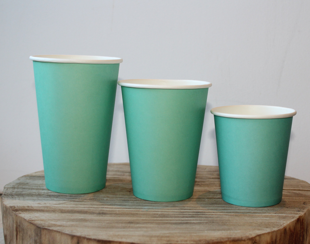 Стакан бумажный МЯТНЫЙ (50шт/1000)