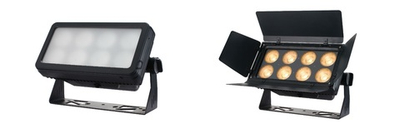 Уличный прожектор Outdoor LED Wash Light 8x50W RGBW 4in1 LED