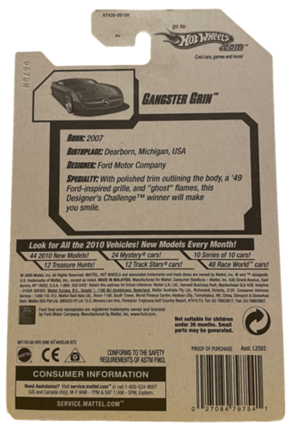 Hot Wheels Treasure Hunt Ford Gangster Grin (2010)