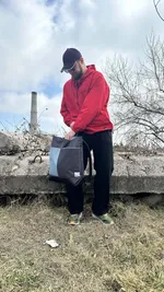 Рюкзак Klumba Colour Block Backpack сине-голубой