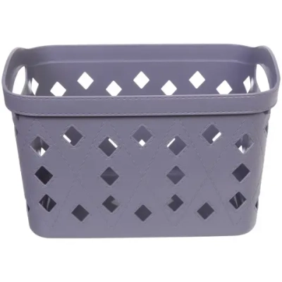 Корзинка для хранения «ЭНИГАРТ», цвет пыльно серый, 31.8*21.5*20.3см