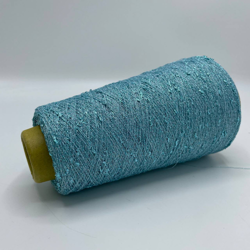 Пряжа для вязания люрекс шишибрики New Mill 73% полиамид 27% люрекс  (100 гр на конусе)