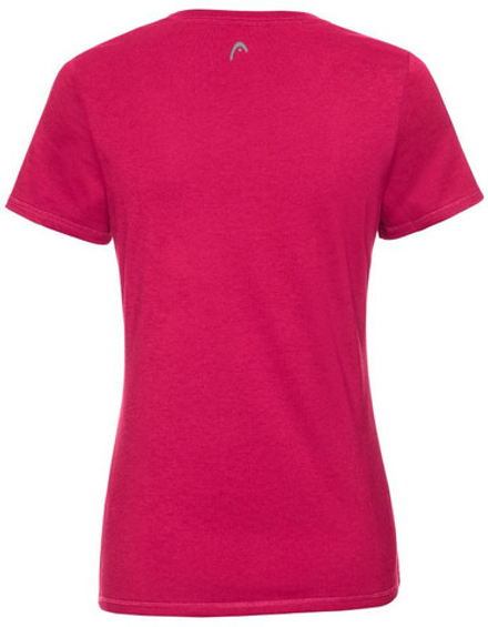 Женская теннисная футболка Head Club Lara T-Shirt - Розовый