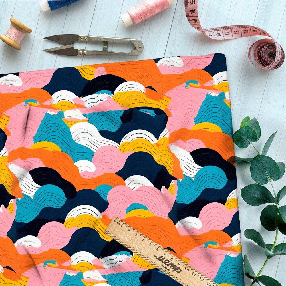 Ткань премиум Оксфорд 600D тайные записки