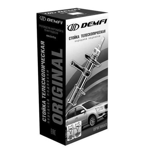 Стойка передняя ВАЗ 2190 Гранта правая газомасляная оригинал Демфи
