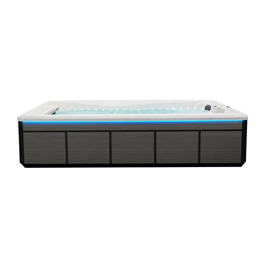 Уличный плавательный спа-бассейн с профессиональным противотоком FSPA IP-003 PRO