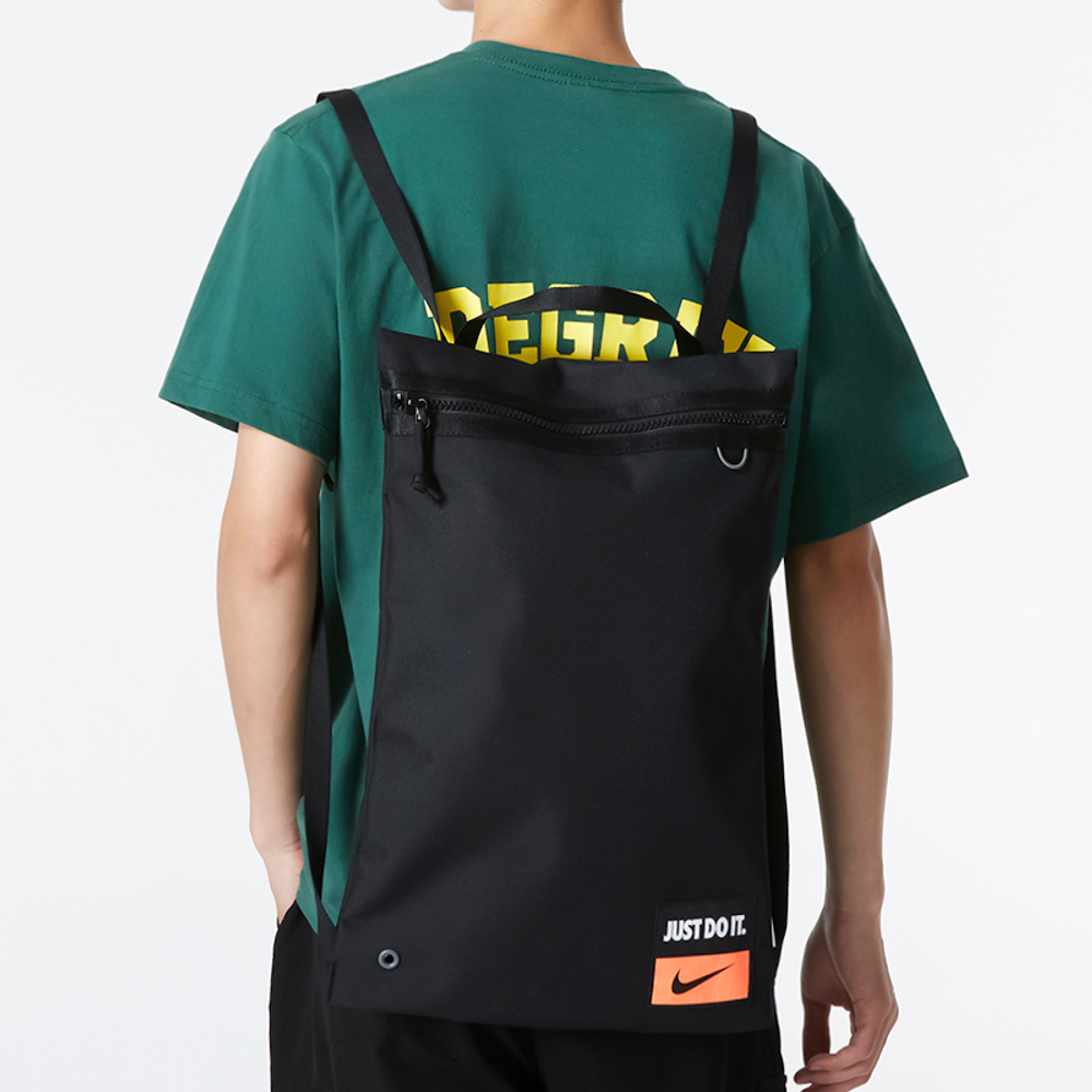 Nike Fabric Backpack Handbag Regular Men"s Black