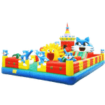 Коммерческий надувной батут "Кошкин дом"