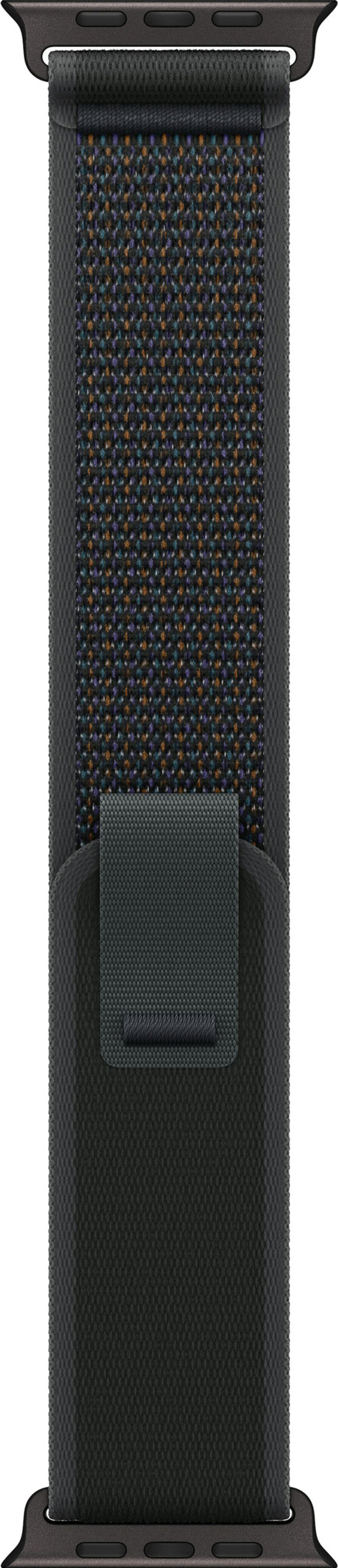 Часы Apple Watch Ultra 2, 49 мм, чёрный титан, ремешок Trail чёрного цвета