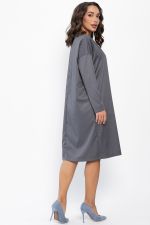 Платье Хюгге (темно-серое) П14121-25М LT Collection (Акция)