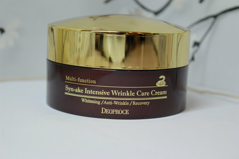 Deoproce Syn-Ake Intensive Wrinkle Care Cream Крем для лица со змеиным ядом, 100 мл