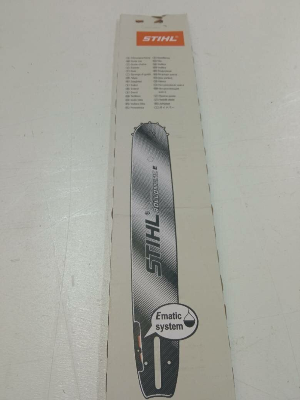 Шина STIHL Rollomatic, для MS 180/181/211/230/250, 35см, 3/8 дюйма ОРИГИНАЛ