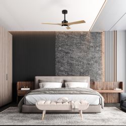 8716 Люстра потолочная-вентилятор THAI