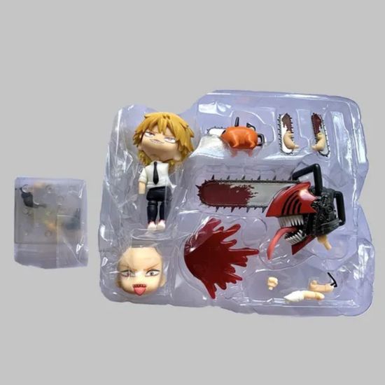 Фигурка нендороид Дэнджи, Человек-бензопила, Chainsaw Man, 10 см