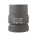 WDK-711-8027 Головка торцева ударная 1", 6 граней, 27 мм