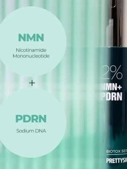PrettySkin Serum Biotox Nmn+Pdrn 2% Сыворотка для лица омолаживающая, 50 гр