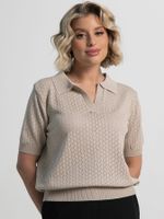 Поло Тихая роскошь (бежевое) Б15276-7М LT Collection