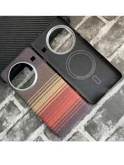 Карбоновый чехол для Oneplus 13 с MagSafe Закат (Sunset)