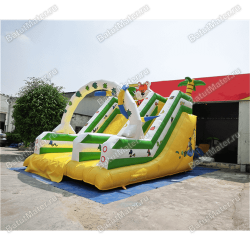 Коммерческий надувной батут "Умный тигренок"