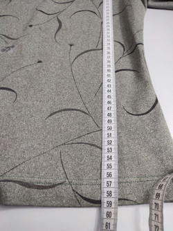 Блузка элегантная с принтом 48 размер