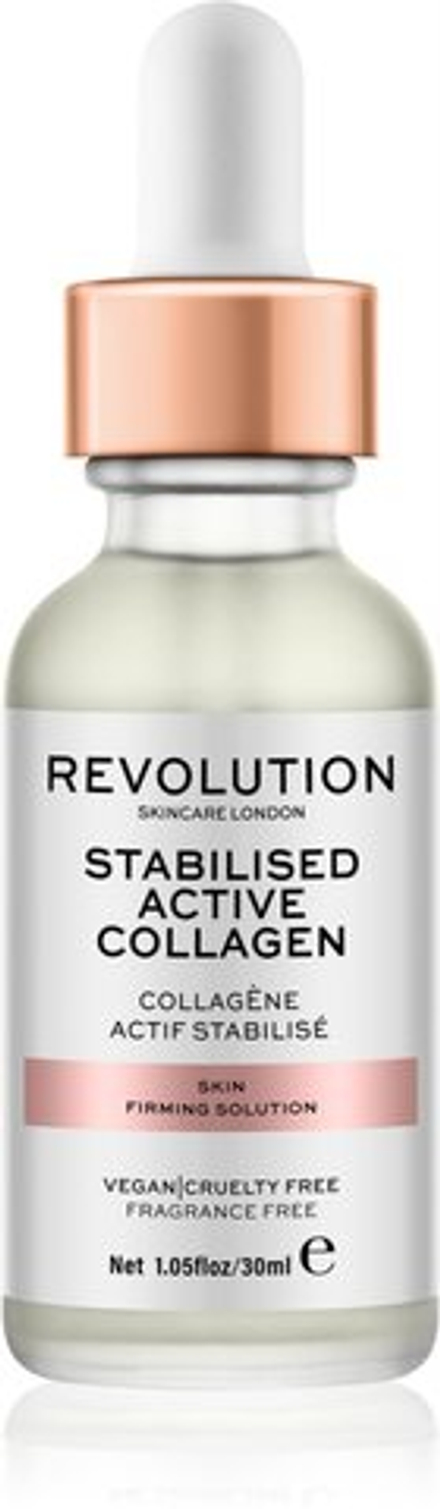 Revolution Skincare Stabilised Active Collagen - подтягивающая сыворотка для лица с увлажняющим эффектом /   30  ml  / GTIN 5057566048712